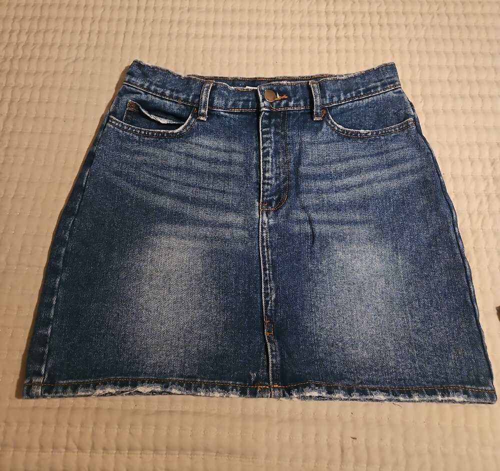 Billabong Classic Blue Denim Mini Skirt